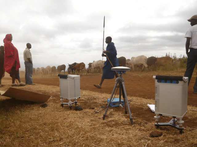 Mesures gravimétriques en Tanzanie dans le cadre du projet ANR CoLiBrEA